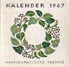 Fremme Kalender Korssting 1967, danish cross stitch
