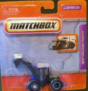 Matchbox New Holland TV6070 Tractor Real Working Rigs MOC  