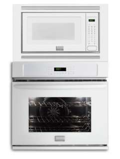   Gallery 30 30 Inch White Convection Wall Oven Microwave Combo  