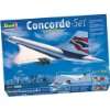 Revell 05757   Modellbausatz Geschenkset Concorde BA im MaÃstab 1144