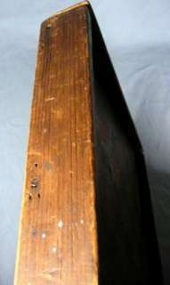 ORIGINAL 1800s ANTIQUE AMERICAN PAINTED WOOD GAMEBOARD  