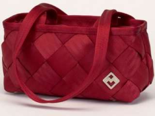 Maggie Bags Seatbelt Bag Small Tote Dark Red  