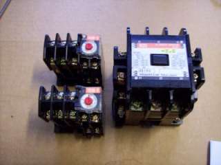 Hitachi AC Magnetic Coil & Thermal Overload Relay H35 Contactor AC600v 