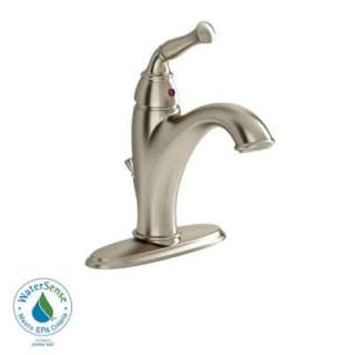   StandardEspana 4 in. 1 Handle Mid Arc Bathroom Faucet in Satin Nickel