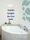 Wash Your Hands   Say Your Prayers Jesus Vinyl Wall Quote Decal 