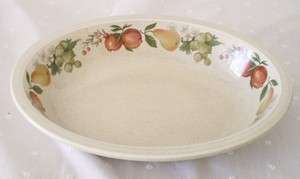 Wedgewood Quince Fruit Ring Oval Serving Vegetable 9 1/2 inch Oval 
