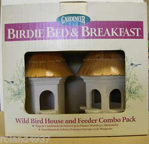 Birdhouse & Feeder Combo Pack Birdie Bed & Breakfast  