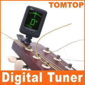 LCD Electronic Digital Chromatic Guitar & Bass Tuner  