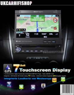 Zoll Motorisierter Digital Touchscreen AVI/DVD/VCD//CD Player