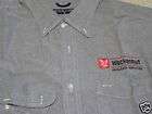 WACKENHUT Nuclear Services long sleeve dress shirt XL