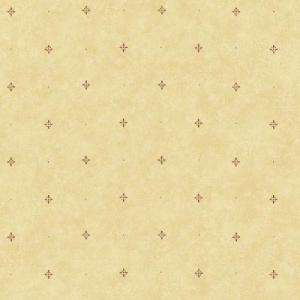 The Wallpaper Company 56 sq.ft. Red And Yellow Country Ditsy Wallpaper 