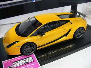 18 Autoart Lamborghini Gallardo Superleggera gelb  