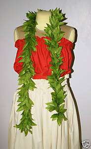Maile Open Lei Hula Island Costume Silk NEW Hawai`i  