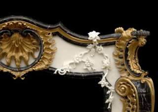 BEST MARBLE AND BRONZE FIREPLACE MANTEL ON  ZH1  