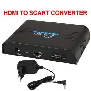 HDMI 1.3 zu Scart Composite Video/DVD Konverter Wandler Adapter 1080p