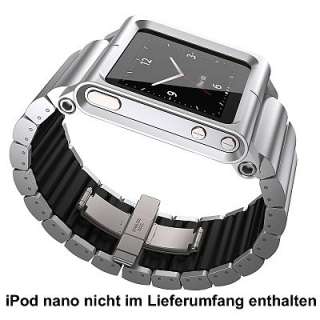 LunaTik LYNK Silver Armband für iPod nano   Sportuhr   Outdoor Uhr 