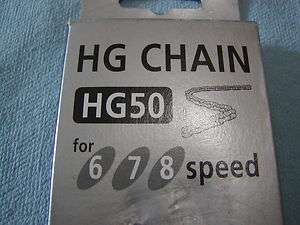 Shimano HG 50 Chain for 6 7 8 Speed 116 Links  