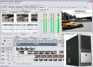 NEW Sony Vegas HD Video Editing Computer System NLE  