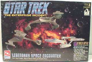 Star Trek USS Enterprise/Klingon Fiber Optic Model Kit  