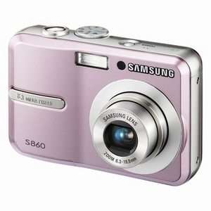 Samsung S860 8.1 MP Digitalkamera   Rosa 8801089440563  