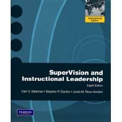 Supervision & Instructional Leadership by Glickman 8TH 9780205625031 