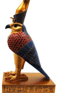Egyptian God Horus Falcon Statue Figure Egypt  