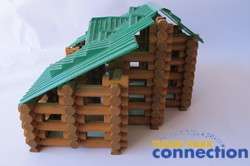 Disney Monorail WILDERNESS LODGE Resort Lincoln Logs Playset Accessory 