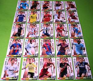Adrenalyn XL Champions League CL 2011 2012 RISING STAR Auswahl Panini 