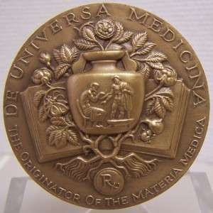 Pedanius Greek Army Surgeon Medallic Art Bronze Medal Universa 