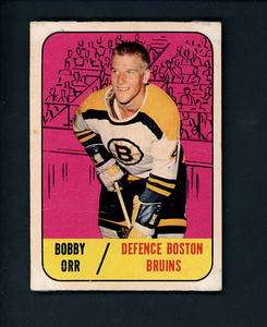 1967 1968 Topps # 92 Bobby Orr Boston Bruins  