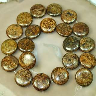 Bronzite Rondelle/Coin/Flat Oval/Stick Gemstone Beads  