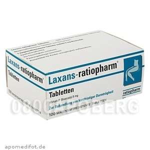 LAXANS RATIOPHARM Verstopfung Abführmittel 100 Tabl  