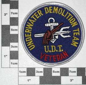 Abzeichen , Patch U.S.Navy Seal / Underwater Demolition Team U.D.T 