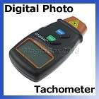 New Digital Laser Photo Tachometer Non Contact RPM Tach