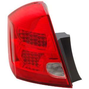 Anzo USA 321166 Nissan Sentra Red/Clear LED Tail Light Assembly 