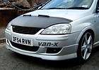 Bonnet Bra for Vauxhall Corsa C With Wind deflector