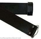 Scottish Heavy Thick Leather Kilt Belt Velcro Adjustable Size 38 to 