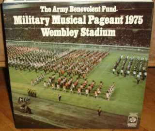 Massed Bands Military Musical Pageant Wembley 1975 2lP  