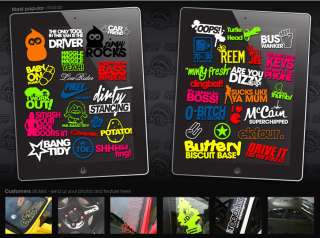 Zingy EDF Energy Advert Mascot Vinyl Car Sticker Funny Decal Graphics 