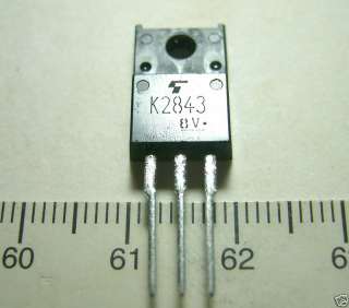   5 pcs N Channel MOS FET Transistor 2SK2843 K2843