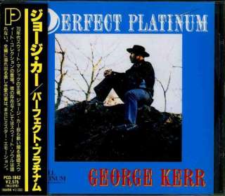 GEORGE KERR Perfect Platinum JAPAN Only CD Obi P Vine  
