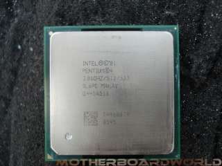 Intel Pentium 4 Processor 3.06 GHz, 533MHz FSB, Socket 478 512KB Cache 