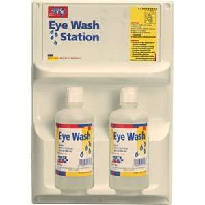 First Aid Only M7013/ALT Eye Wash Station, Dual Bottles, 2/32 Oz 
