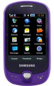 Cellulare Samsung C3510 PrimoTouch Viola  