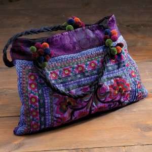  Gaiam Tribal Embroidered Tote