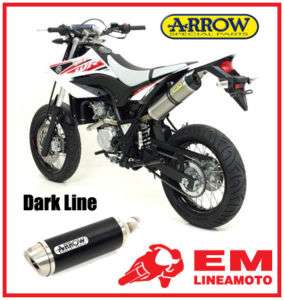 Terminale Scarico Arrow Dark Line Yamaha WR 125 R / X  