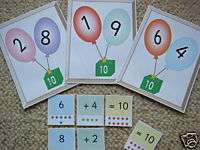 Teaching Resources Number Bonds to 10 Display Balloons  