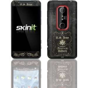  US Army American Soldiers Fighting Spirit skin for HTC EVO 