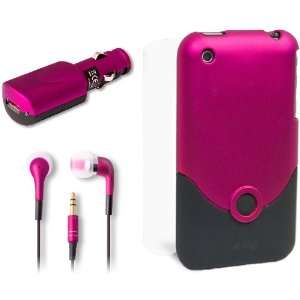  ifrogz iPhone Luxe Caseand Headset for iPhone (Pink) Cell 