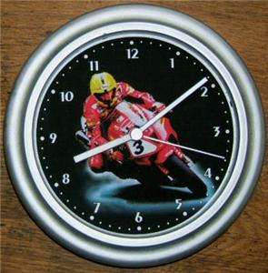 Motorcycle wall clock Joey Dunlop Vimto Honda TT  